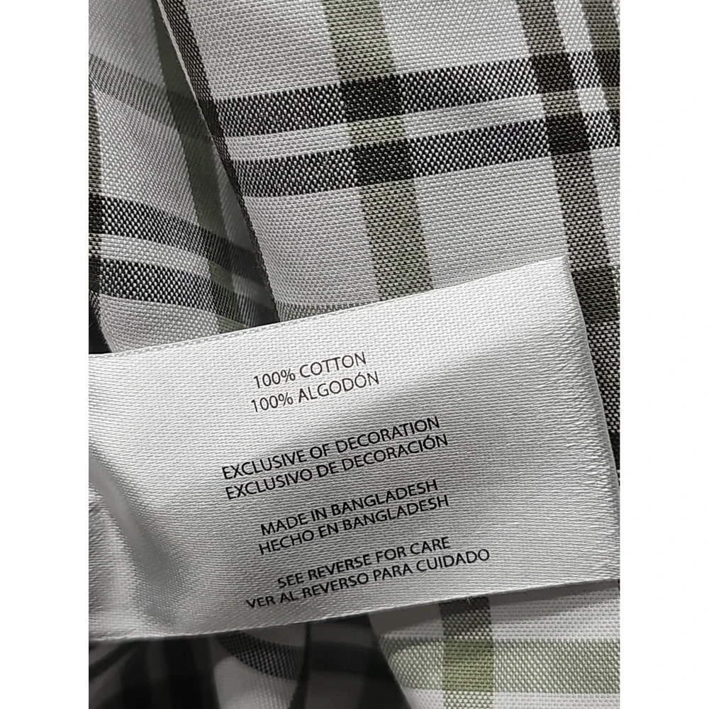 Banana Republic Shirt Mens XXL Blue Plaid Slim Fit Button Up